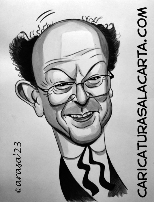 Caricaturas de famosos: Francisco Ibáñez